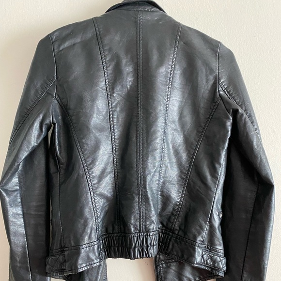 ZARA Faux Leather Jacket - Picture 4 of 4
